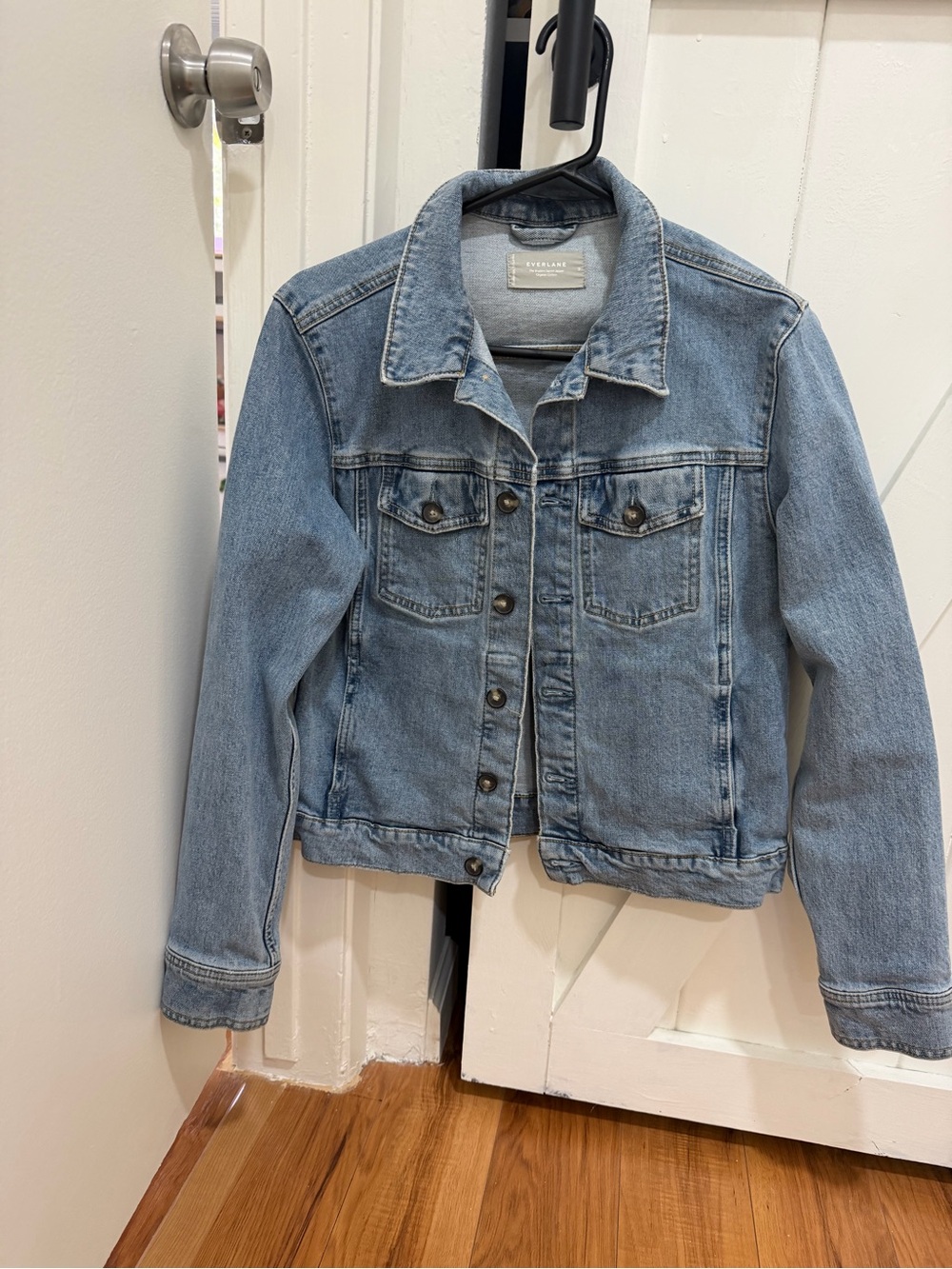 Everlane Light Blue Denim Jacket - Women's M